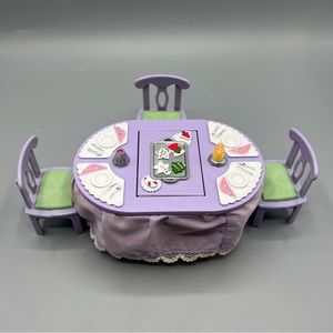 Fisher Price Loving Family 2001 Musical Lights Birthday Christmas Table Rare HTF